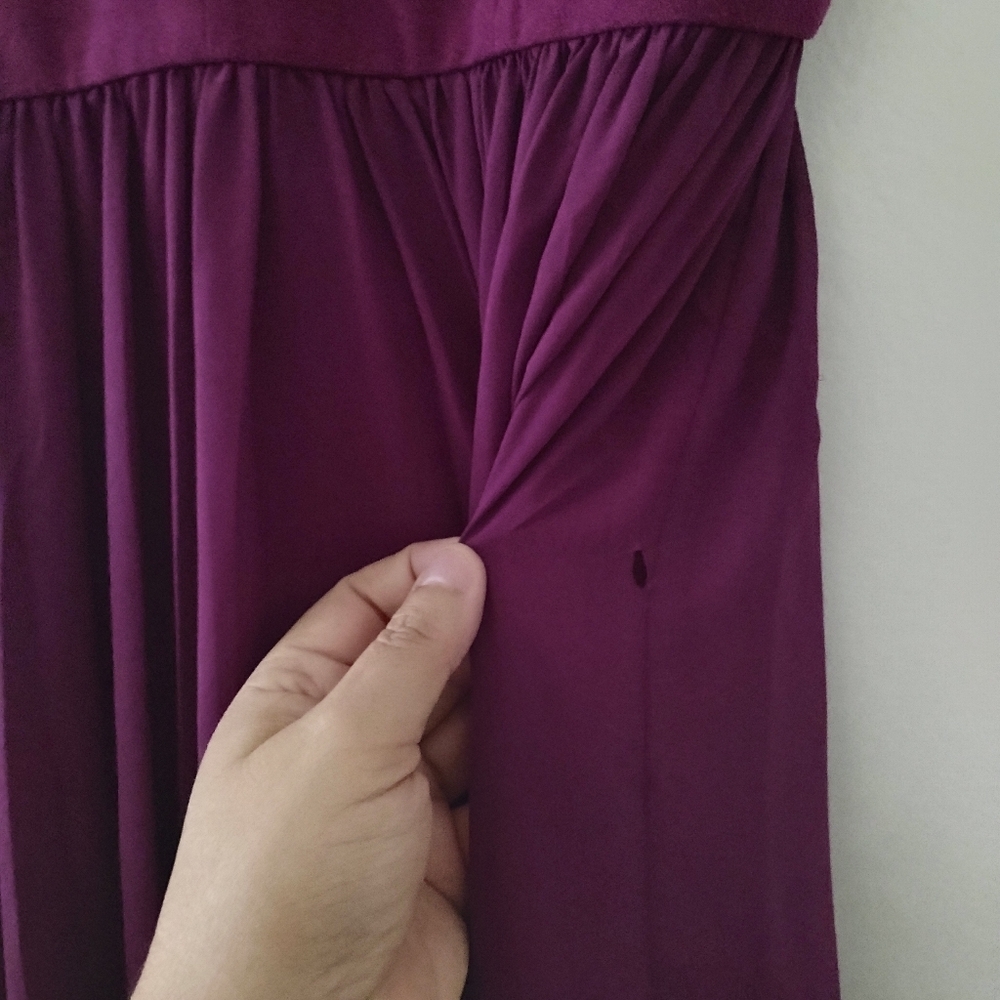 Dress the Population Dark Magenta Corey Dress. Size M - Picture 13 of 16